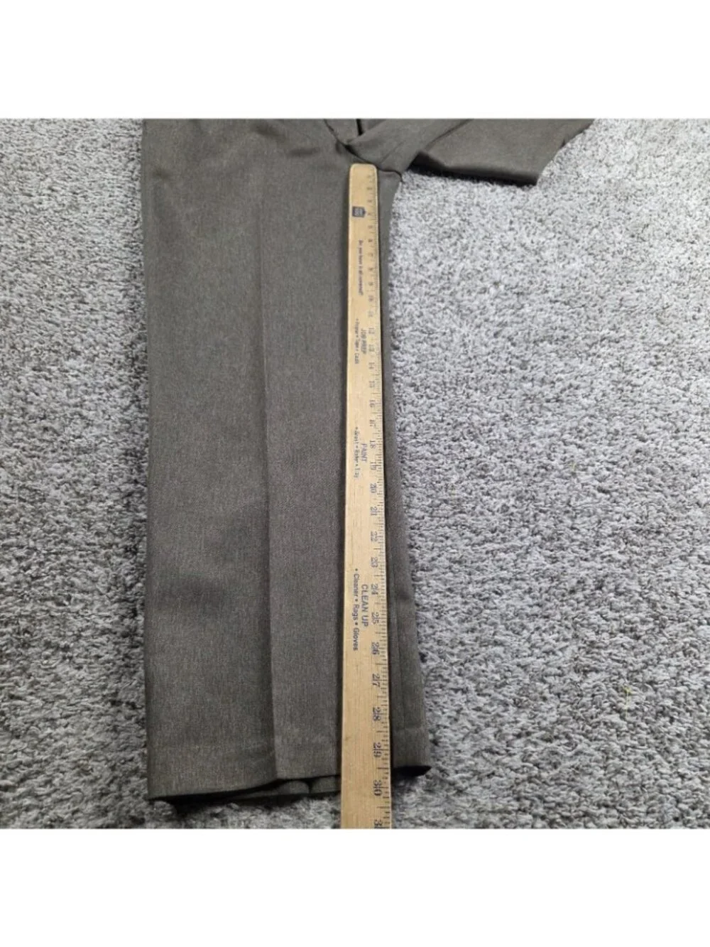 Vintage Levis Action Slacks Mens 34x30 Brown Disco Dad Polyester Pants